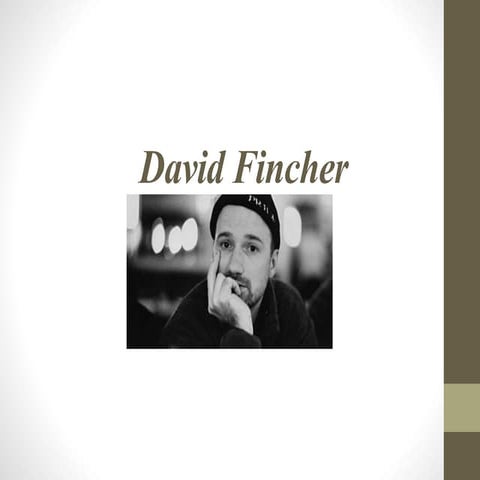 David fincher pdf | PDF