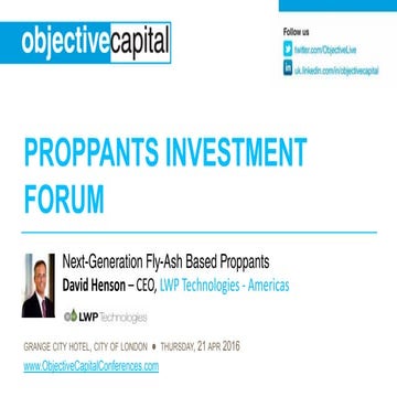 Next-Generation Fly-Ash Based Proppants