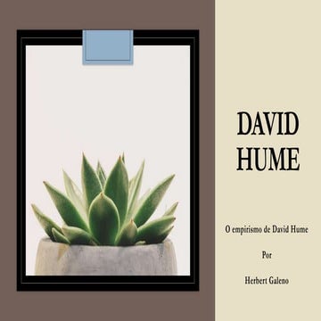 David Hume | PPTX