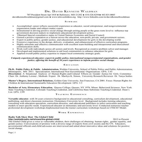 David kenneth waldman's_2012_cv_mayv31
