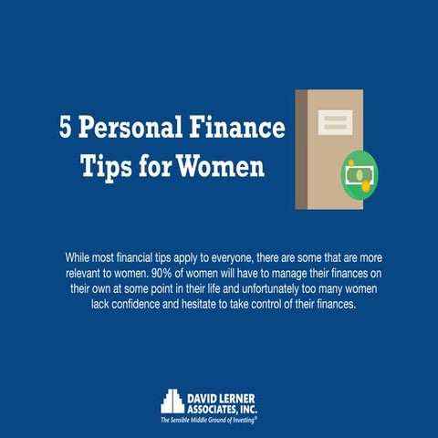 5 Personal Finance Tips for Women