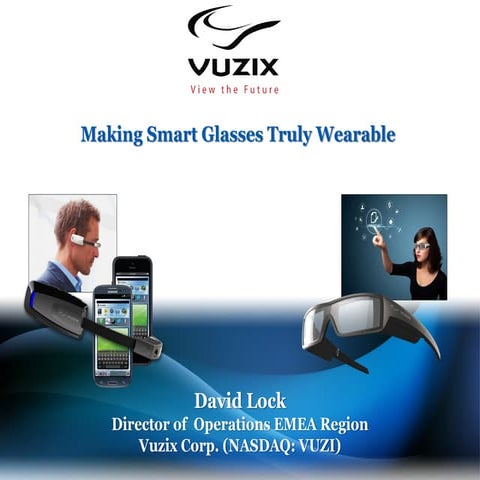 David Lock #WearablesEurope