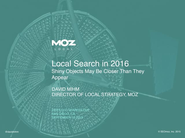 SearchLove San Diego 2015 | David M...