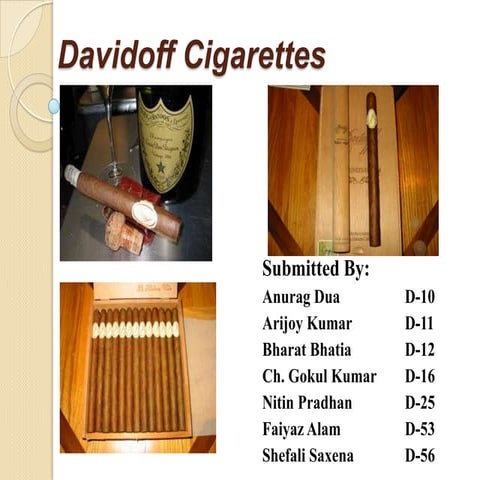 Davidoff Cigarettes