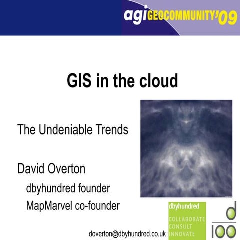 David Overton: GIS in the cloud
