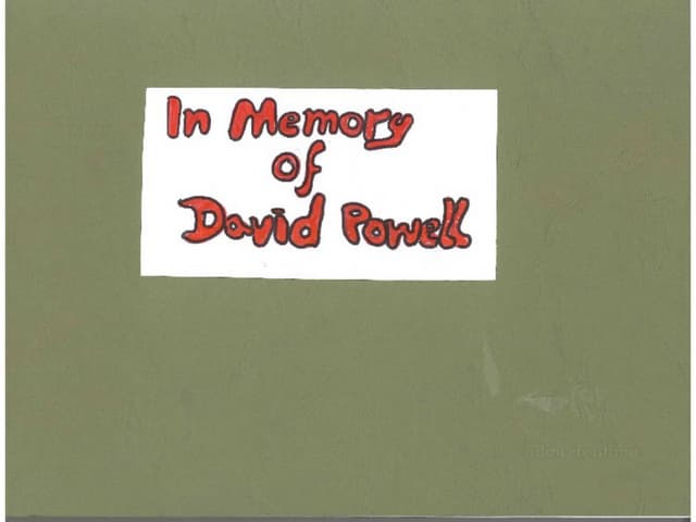 David Powell 