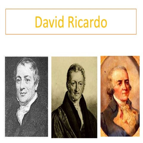 David ricardo