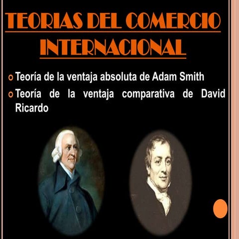 David ricardo teoria
