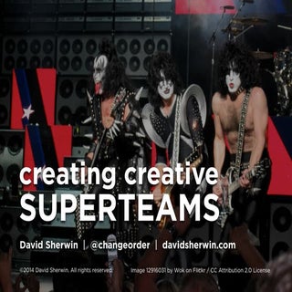 Creating Creative Superteams