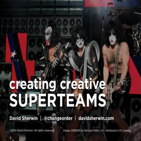 Creating Creative Superteams