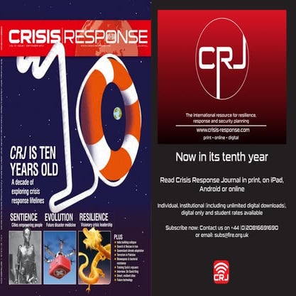 Overcoming trauma - CRJ interview with David Smith