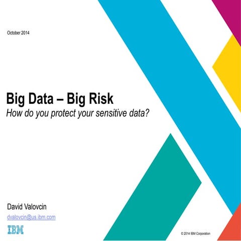 David valovcin big data - big risk