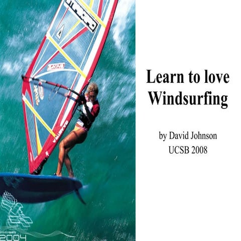 Learn to love windsurfing