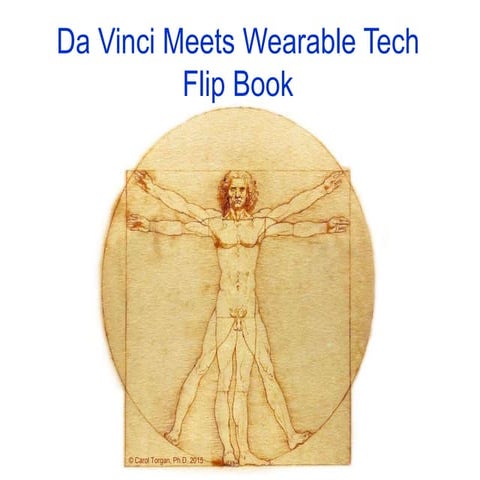 Da Vinci Wearable Tech Flip Book