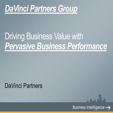 Da Vinci Performance Management 4 13 09