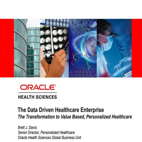 Data Driven Health Care Enterprise