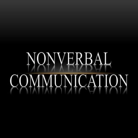 Nonverbal Communication 