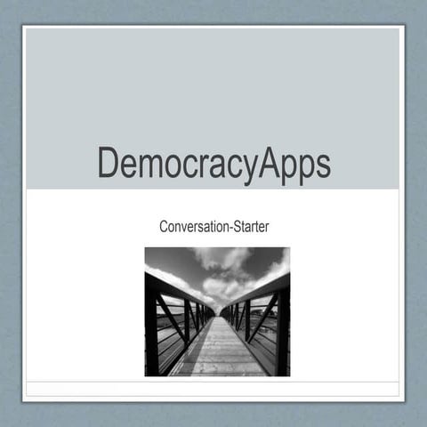 Community Narratives Platform Overview