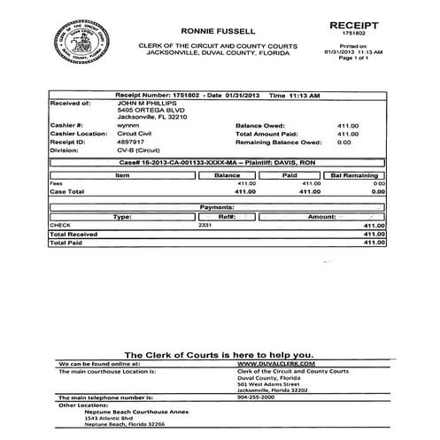 Jordan Davis vs. Michael Dunn - Wrongful death lawsuit filed by Afro-American...