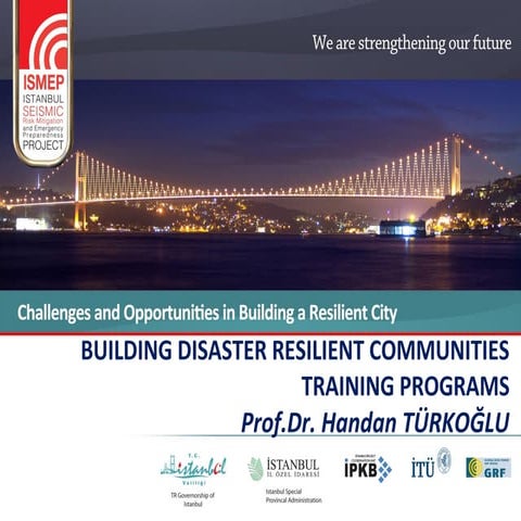 A training program for disaster mitigation through urban planning
