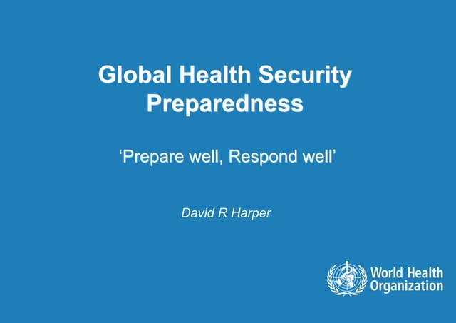 World Health Organization: health s...