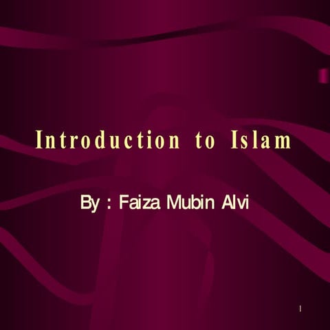 Islam Intruduction