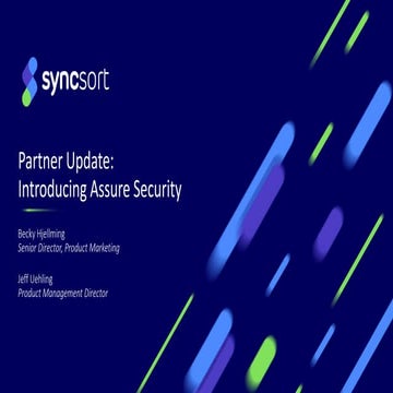 Get Ready for Syncsort's New Best-of-Breed Security Solution