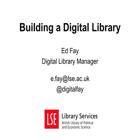 Building a Digital Library