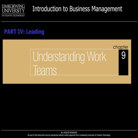 Day 9 - Foundations of individual and group behaviour