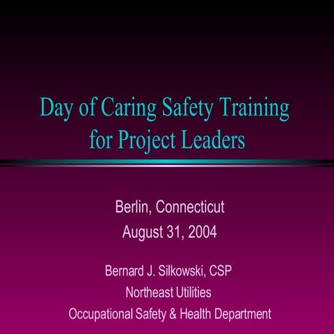 Day Of Caring Safety 2004