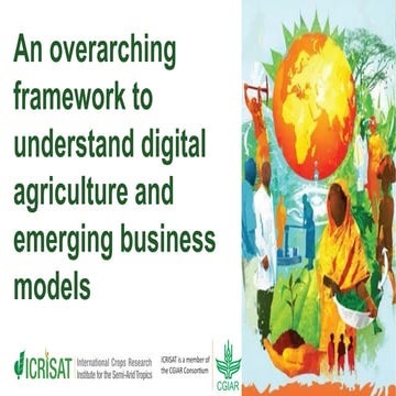 ICRISAT Global Planning Meeting 2019: Digital Agriculture and Youth by Ram Dh...