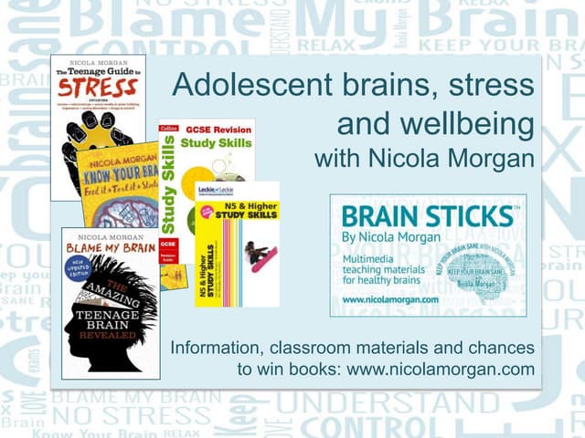 Adolescence - brain, stress and wellbeing