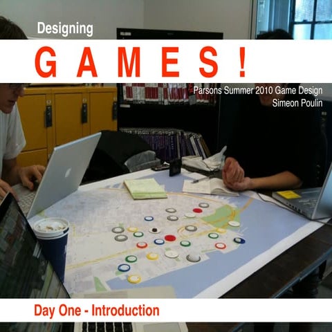 Game Design at Parsons Day1
