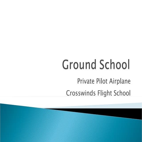 Crosswinds Flight School - Day 1