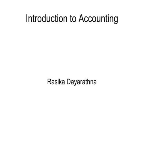 Day1_Introduction to accounting 