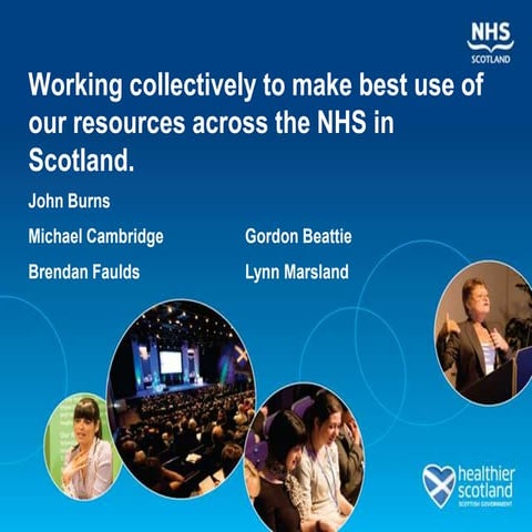 Parallel Session 2.7 Working Collectively to Make Best Use of Our Resources A...