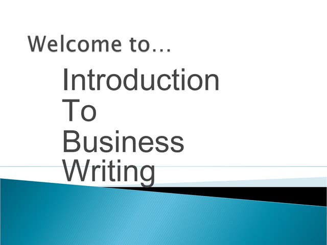 Introduction to Business English - ...