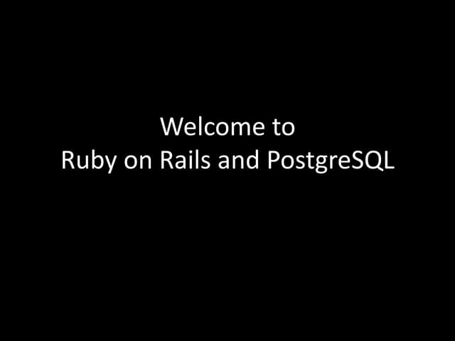 Day 1 - Intro to Ruby