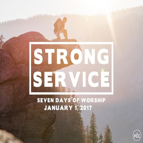 DAY 1 - SEVEN DAYS OF WORSHIP - STRONG SERVICE - PTR. RICHARD NILLO