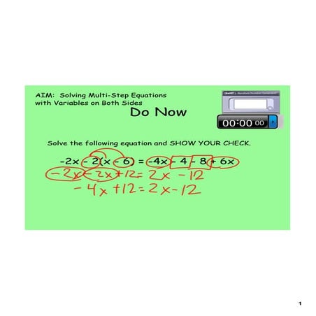 Day 10 variables on both sides