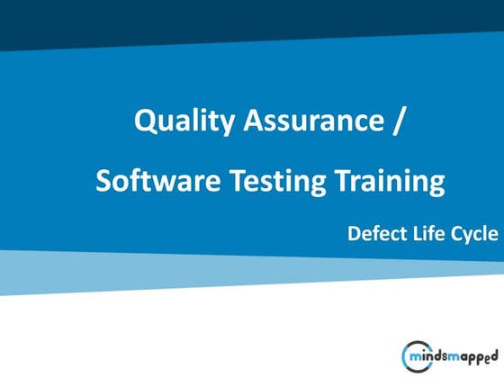 Session 09 - Defect Management | PPT