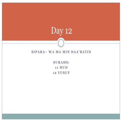 Day 12 | PPT