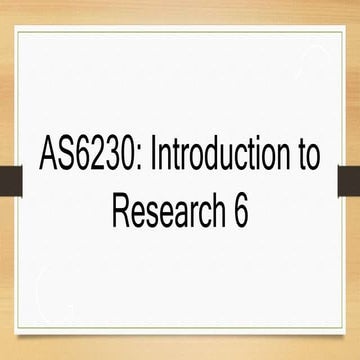 Introduction to Research Methods in the Social Services 06