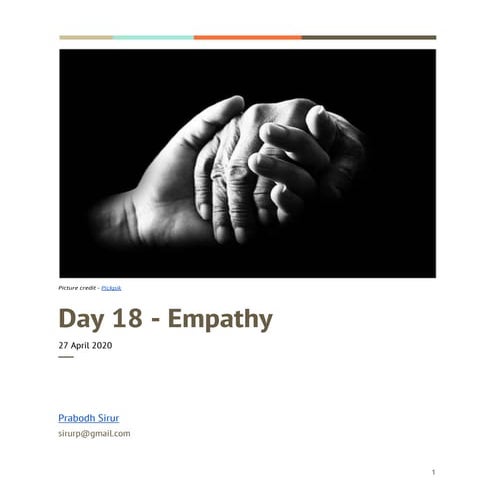 Day 18   empathy