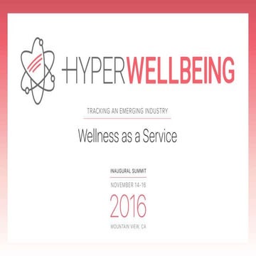 "Body Analytics for Triggering Healthier, Happier and more Productive Lives" ...