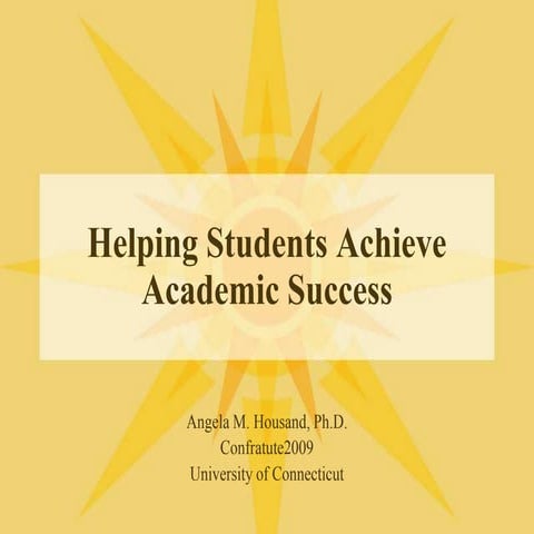 Day1 Helping Students... 2009