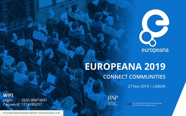 Europeana 2019 - Connect Communities - 27-28 November 2019 - Auditorium