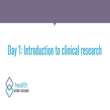 Day 1 Introduction to Clinical Research.pdf