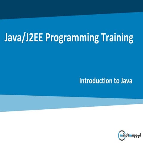 Introduction to Java | PPT image.