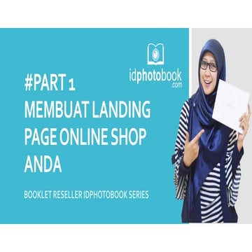 Membuat Landing Page Online Shop